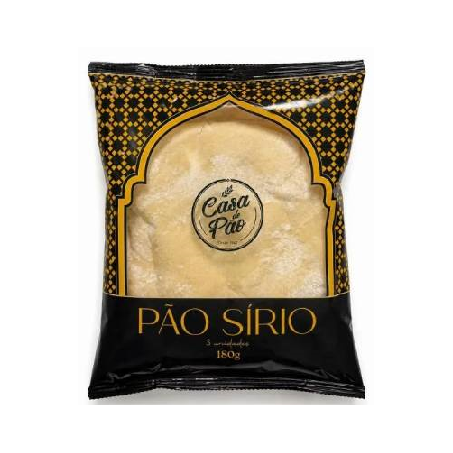 Pão Sirio Casa Do Pão 180g