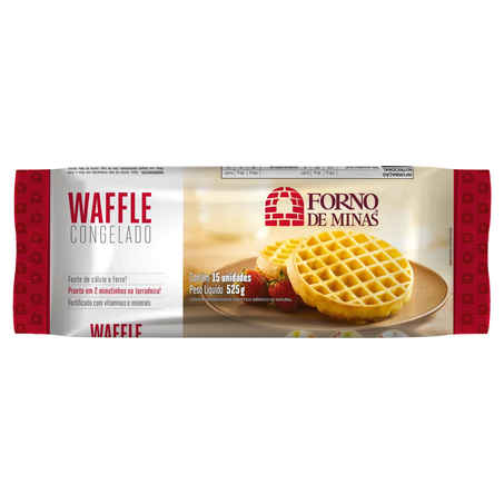 Waffle Forno de Minas 525g - Tradicional