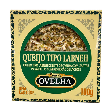 Queijo Tipo Labneh com Zaatar zero Lactose Casa da Ovelha 100g