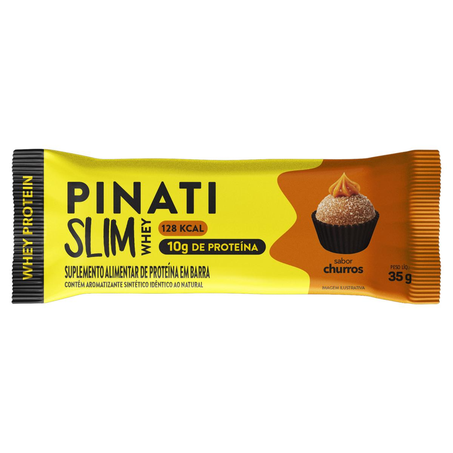 Barra Proteica Pinati 35g - Whey - Slim - Churros