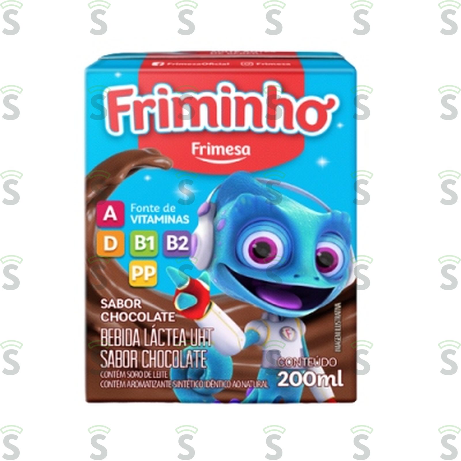 Bebida Láctea UHT Frimesa Friminho Sabor Chocolate Caixa 200ml