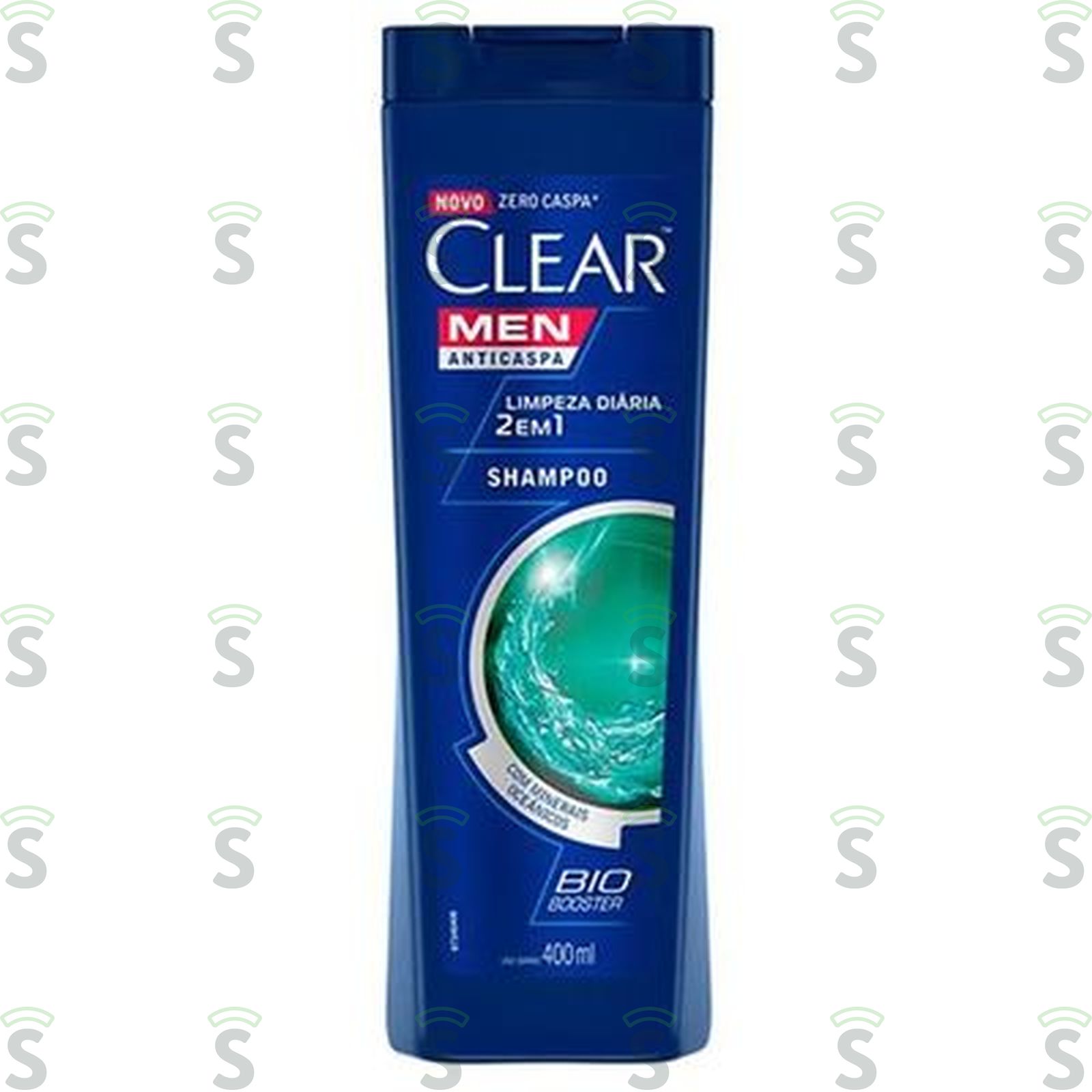 Shampoo Anticaspa Clear Men Limpeza Diária Frasco 400ml