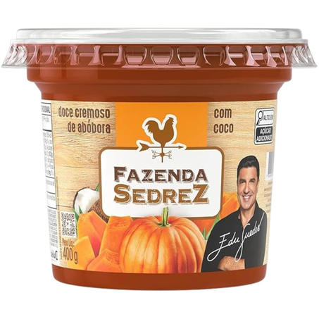 Doce Fazenda Sedrez 400g - Abóbora com Coco