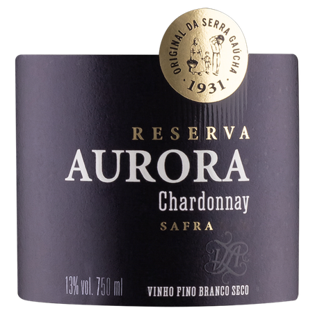 VINHO BRANCO AURORA RESERVA CHARDONNAY 750ML 360-3