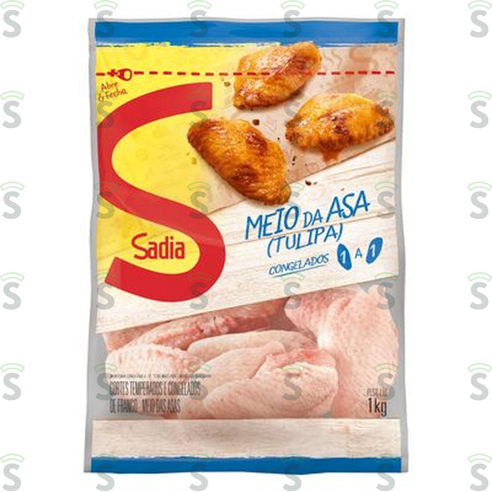 Frango Congelado Sadia Meio Da Asa 1KG