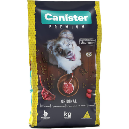 Ração para Cães Canister 1kg - Adultos - Original