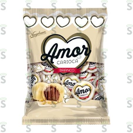  Bombom Amor Carioca Branco Pacote 900g
