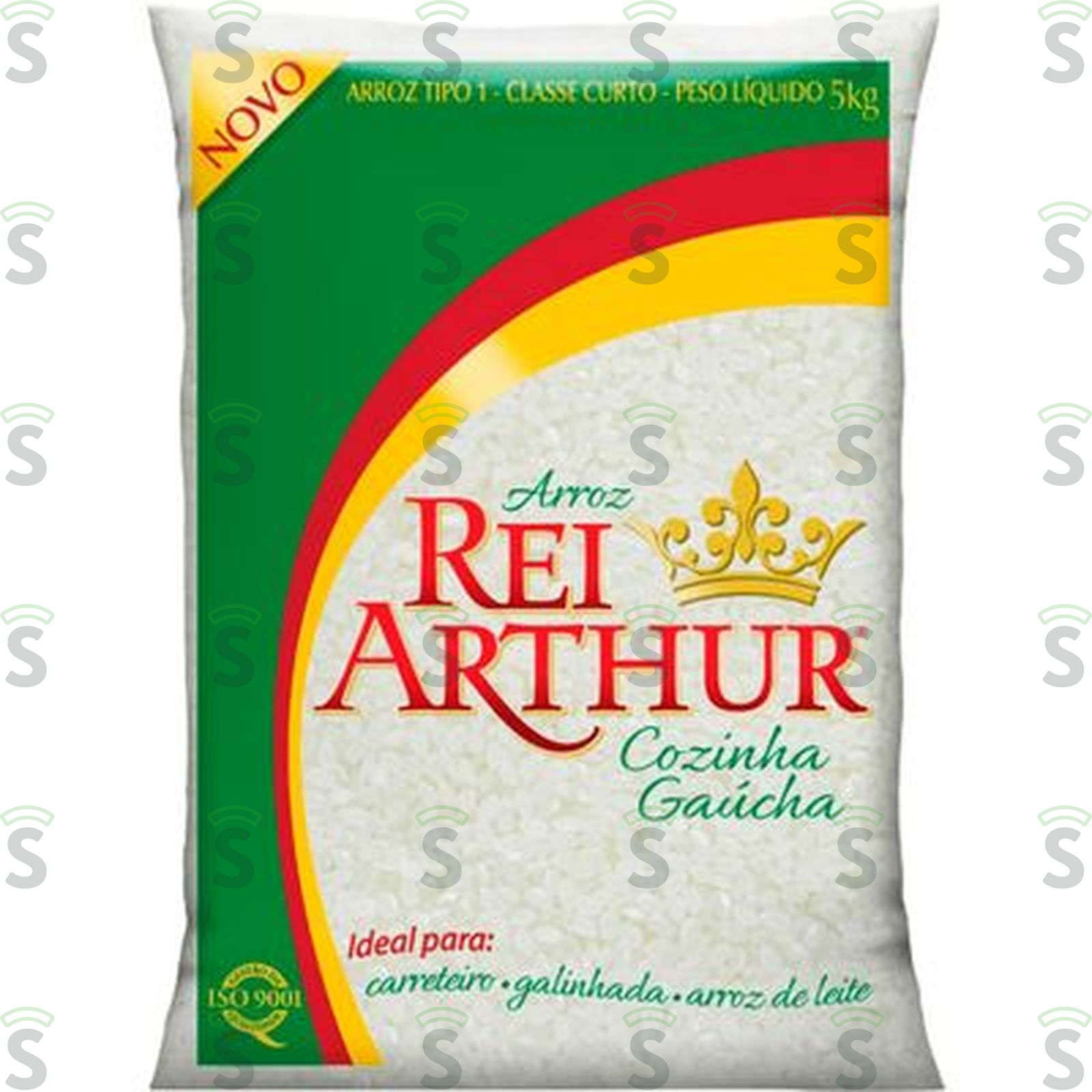 Rei arthur-arroz 1kg cozinha gaucha