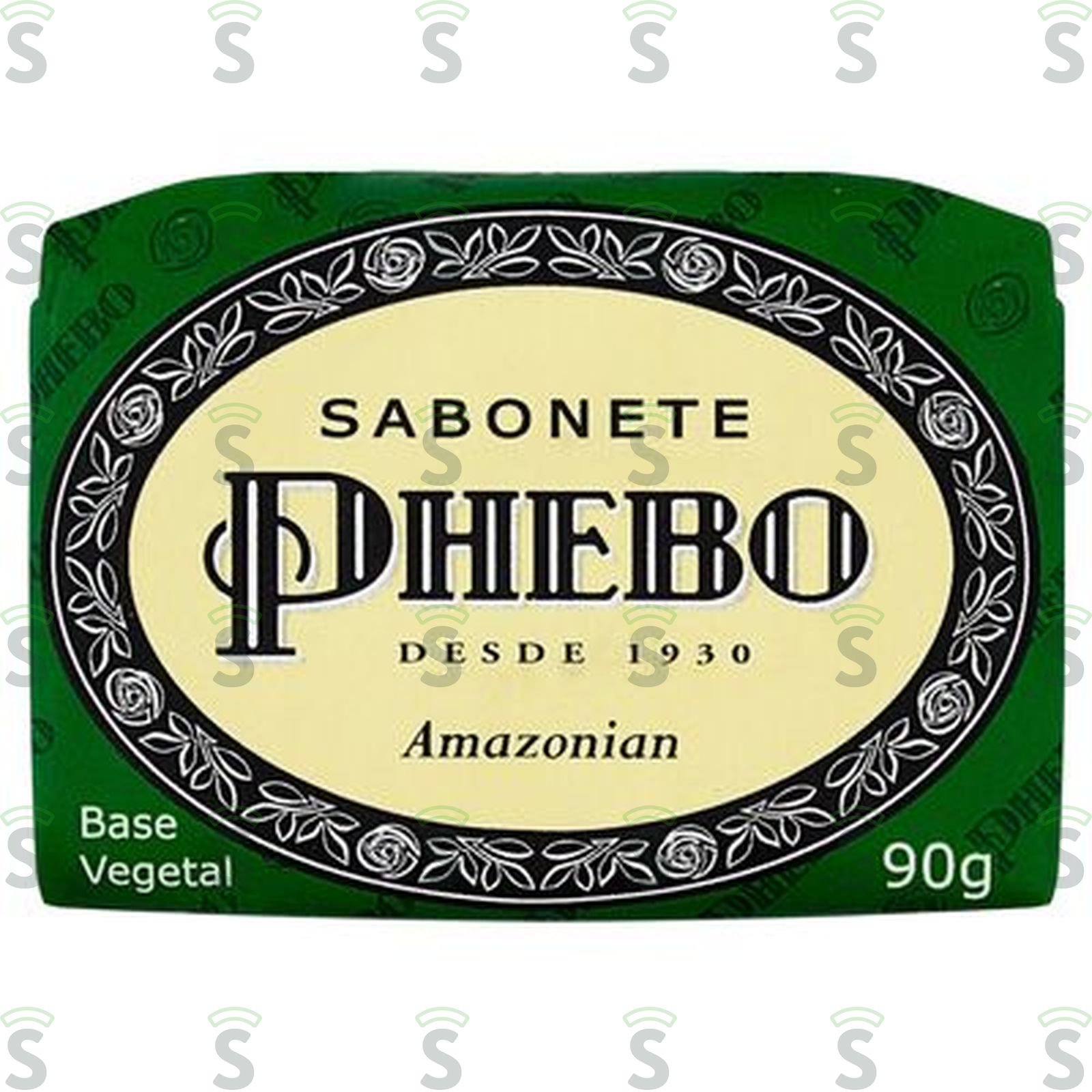 Sabonete Barra Vegetal Phebo Amazonian Envoltório Caixa 90gr