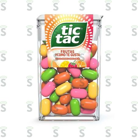  Pastilha Tic Tac 15g Frutas