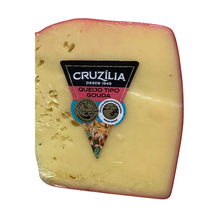 Queijo gouda cruzília pedaço - aproximadamente 180g