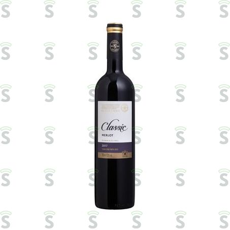  Vinho Brasileiro Tinto Seco Salton Classic Merlot Serra Gaúcha Garrafa 750ml