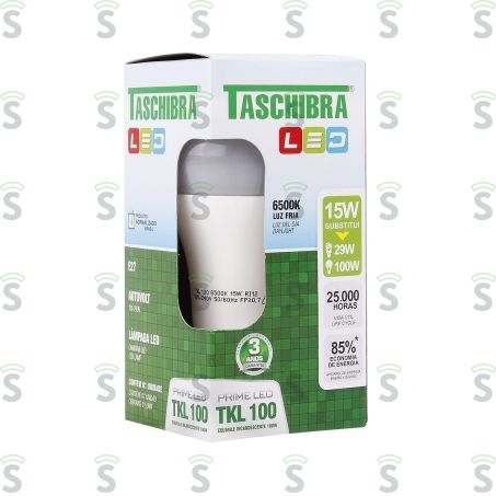  Lâmpada Taschibra Led 6500k Tkl 100 17w Embalagem 1 Unidade