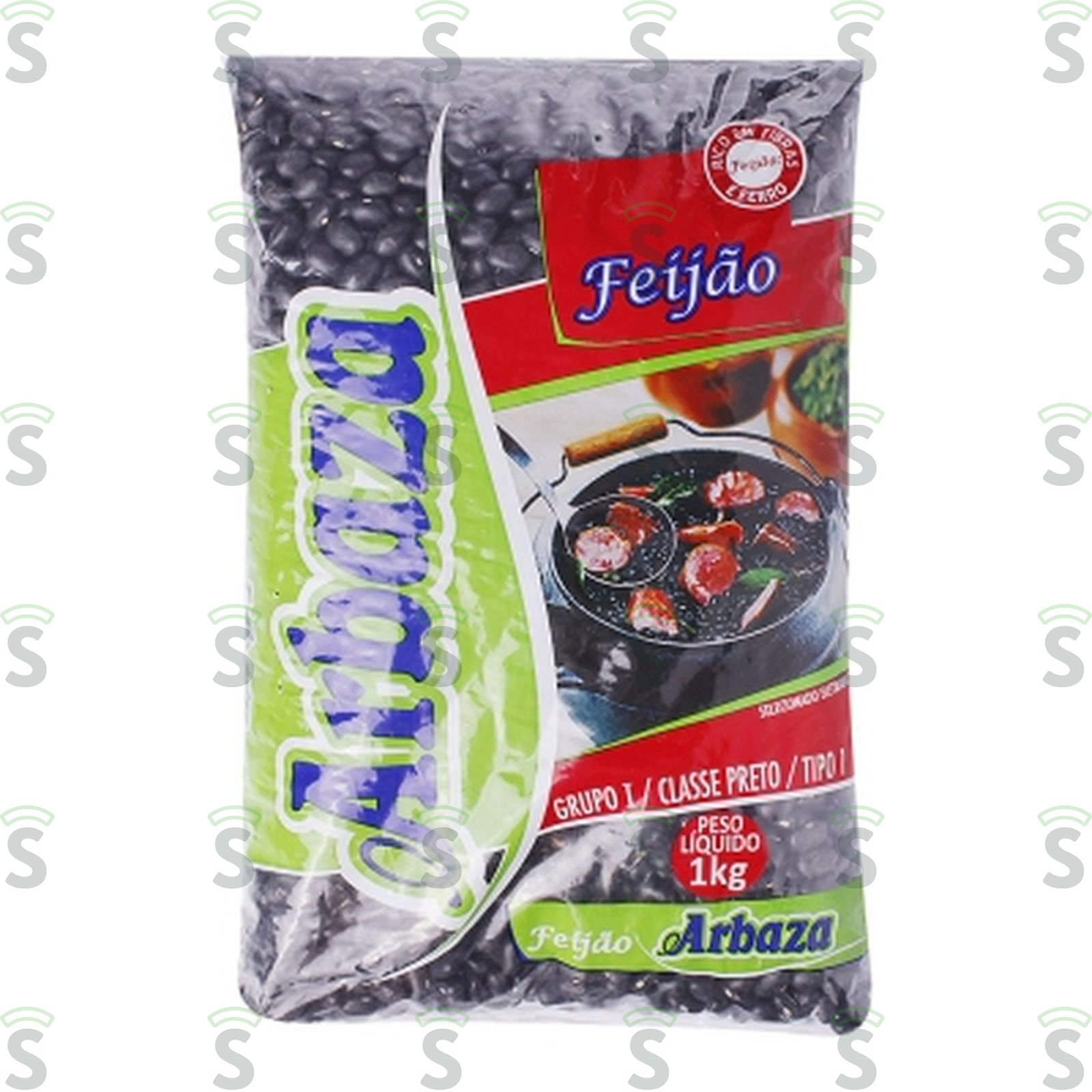 Feijao Arbaza Preto 1KG