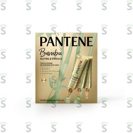  Pantene-ampola Tratam C/3 15ml Forca Reconst