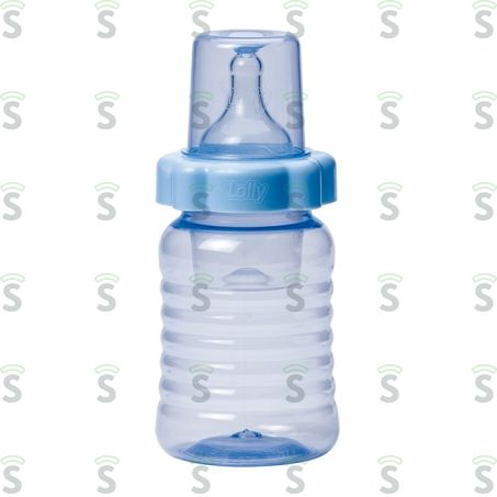  Mamadeira Lolly Big Azul Clean Silicone 250ml