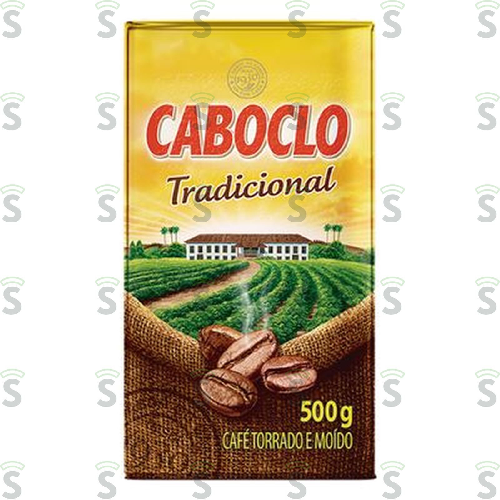 Café Torrado e Moído a Vácuo Caboclo Tradicional  Pacote 500gr