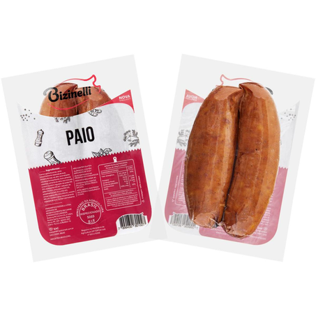 Linguiça Paio Bizinelli Defumada Kg
