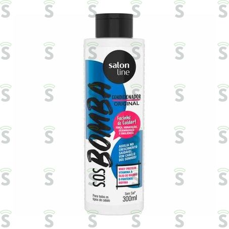  Condicionador Salon Line Professional Sos Bomba de Vitaminas Embalagem 300ml