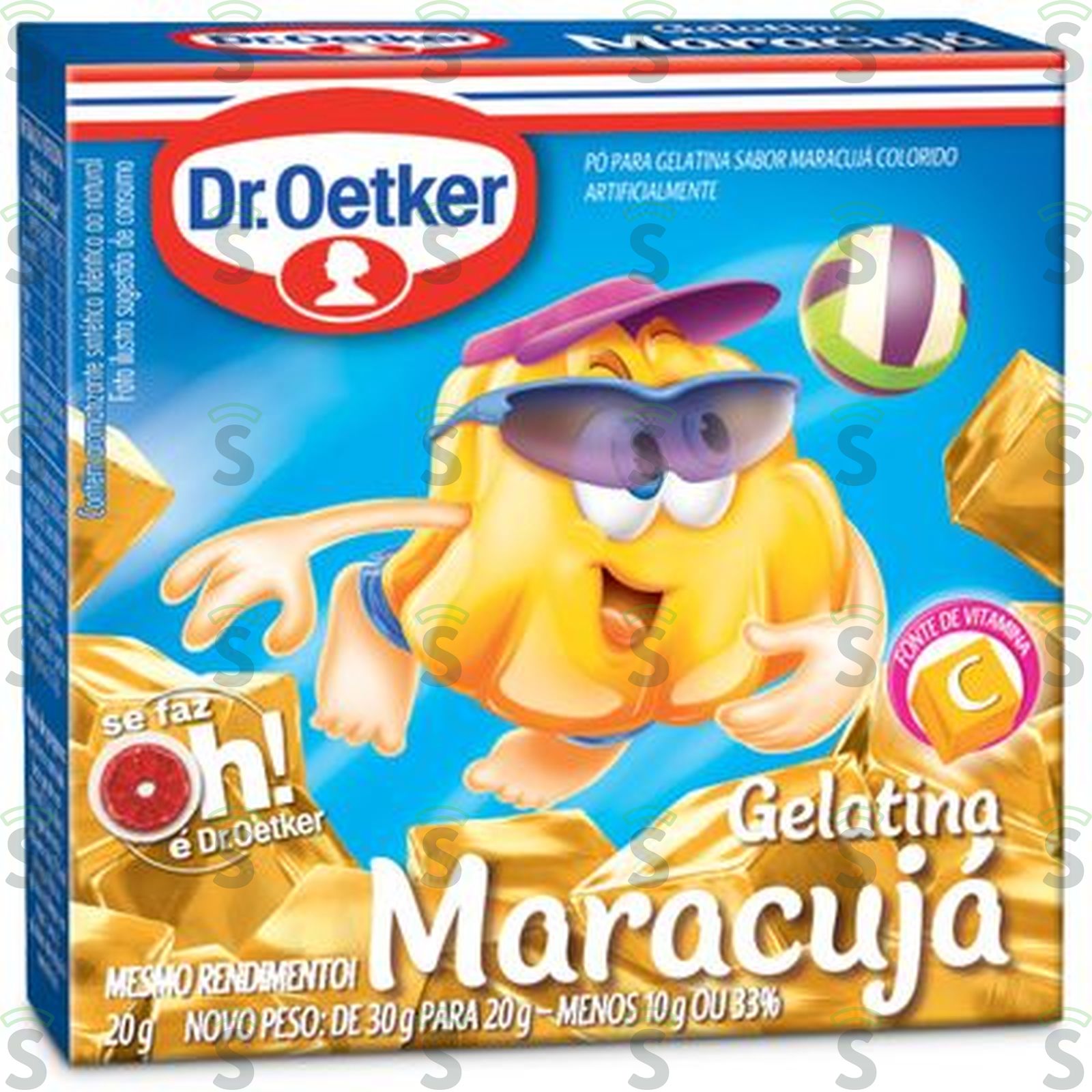 Oetker-gelatina 20g maracuja