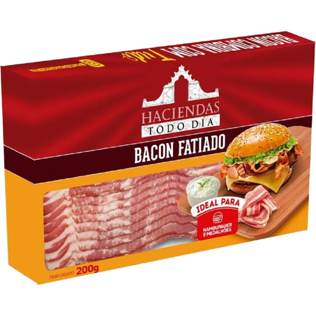 Bacon Haciendas 200g - Fatiado