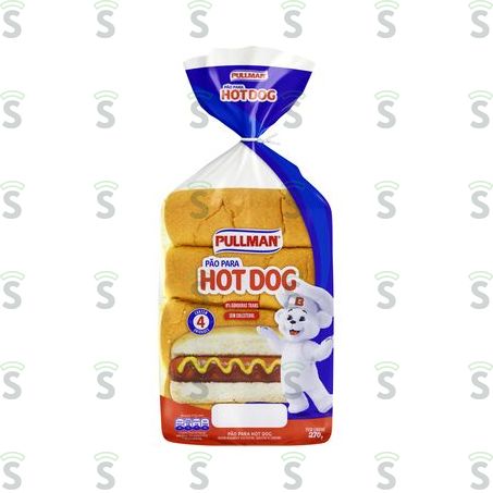  Pão de Hot Dog Pullman 270g