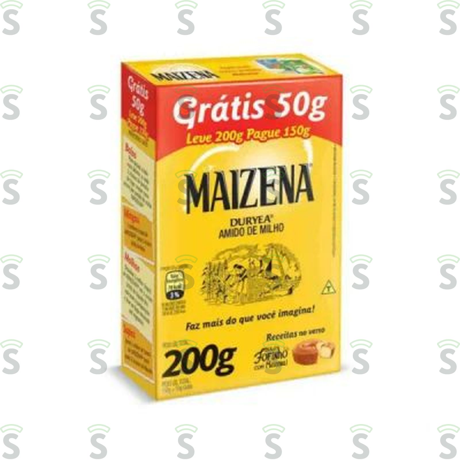 Amido de Milho Maizena Duryea  Caixa 200gr