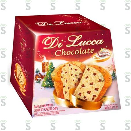  Panetone Di Lucca Chocolate Caixa 400g