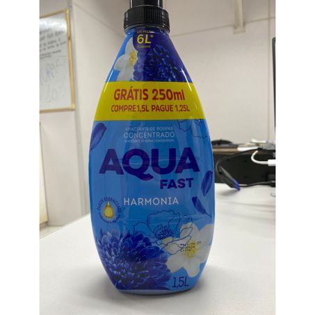 Amaciante Concentrado Aqua Fast Harmonia Frasco 1.5lt