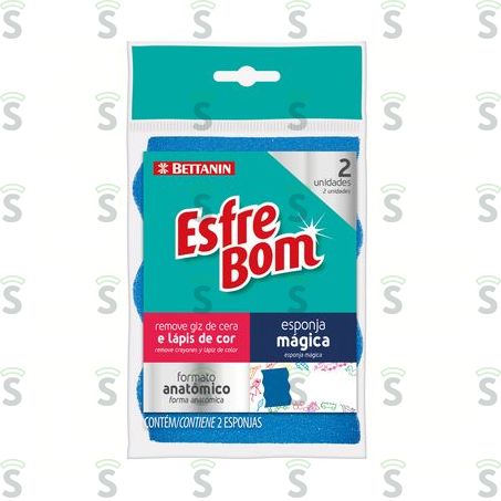  Bettanin-esfrebom Esponja Magica C/2