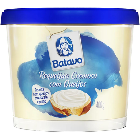 Requeijão Cremoso Batavo 400g - Tradicional