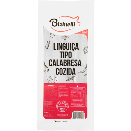 Linguiça Calabresa Bizinelli Curada Kg