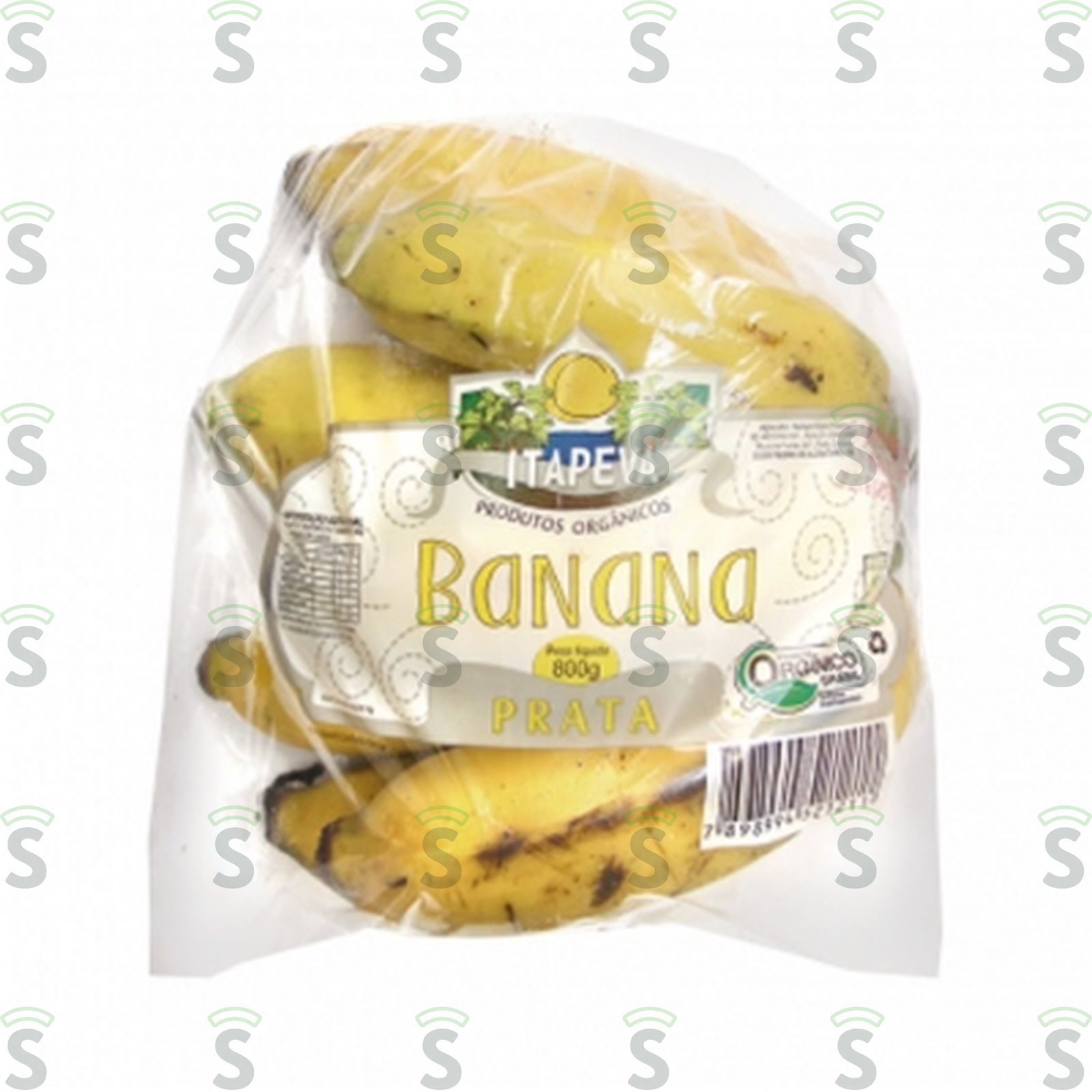 Banana Orgânica Prata Econativa 800G