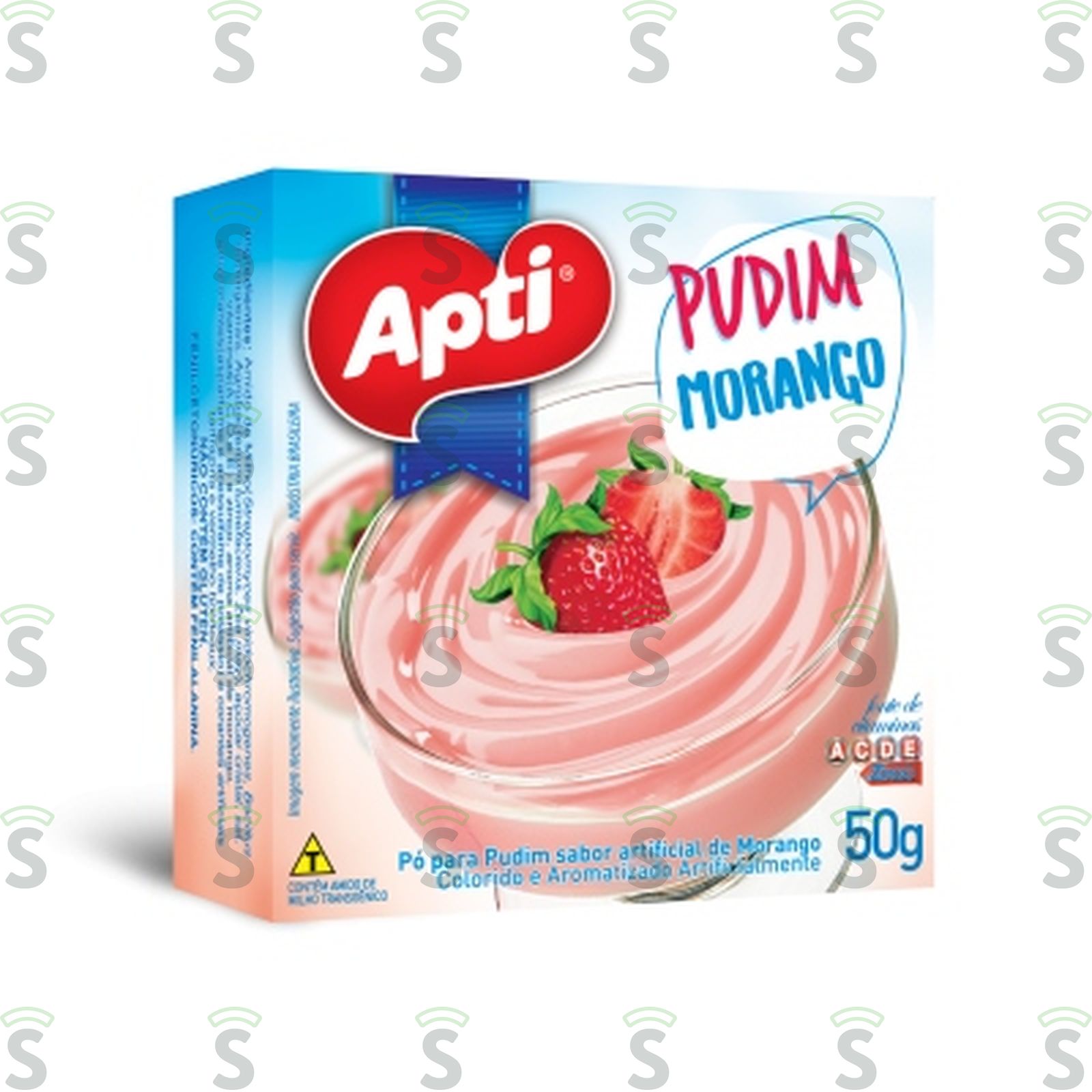 Apti-pudim 50g morango
