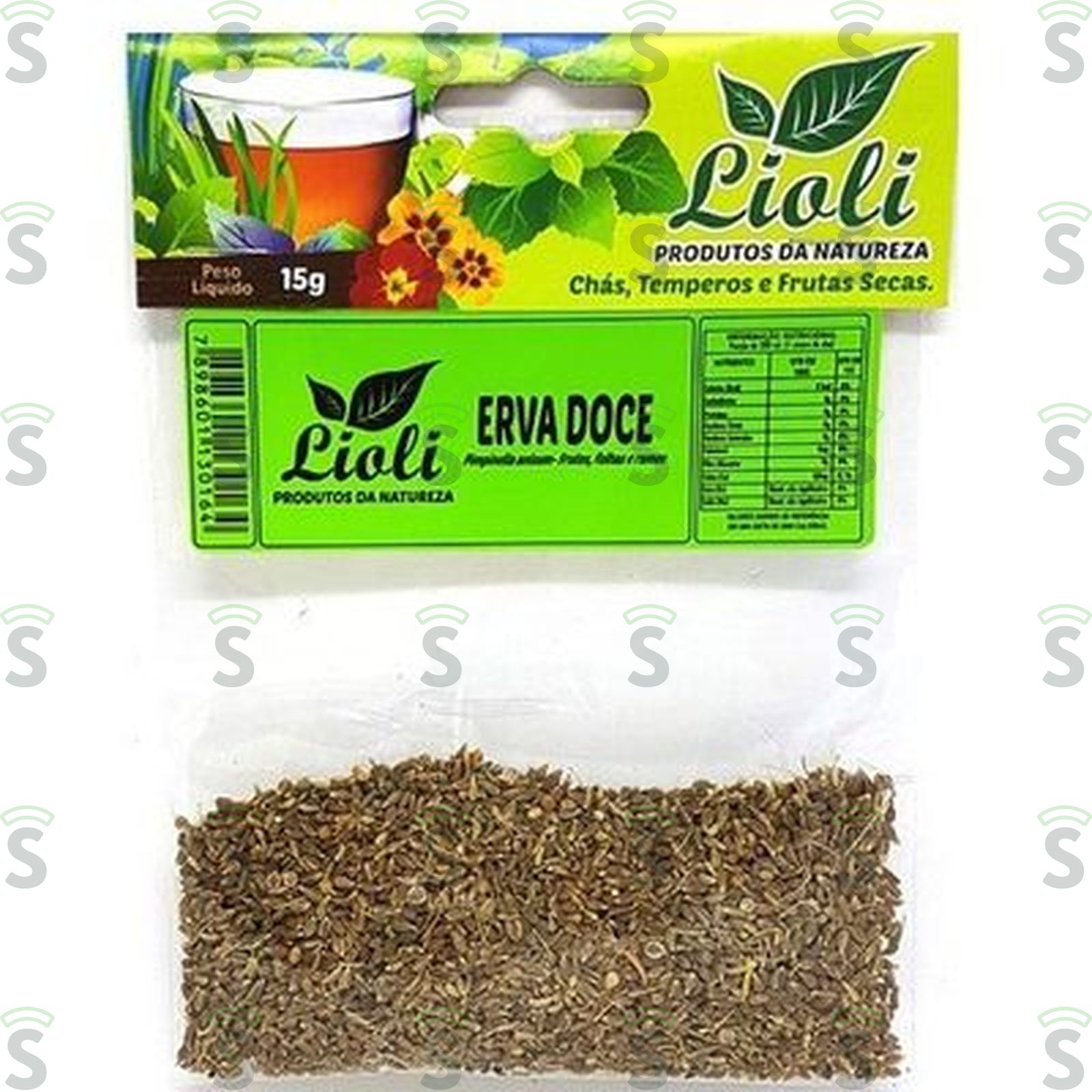 Chá Lioli Erva Doce 15G