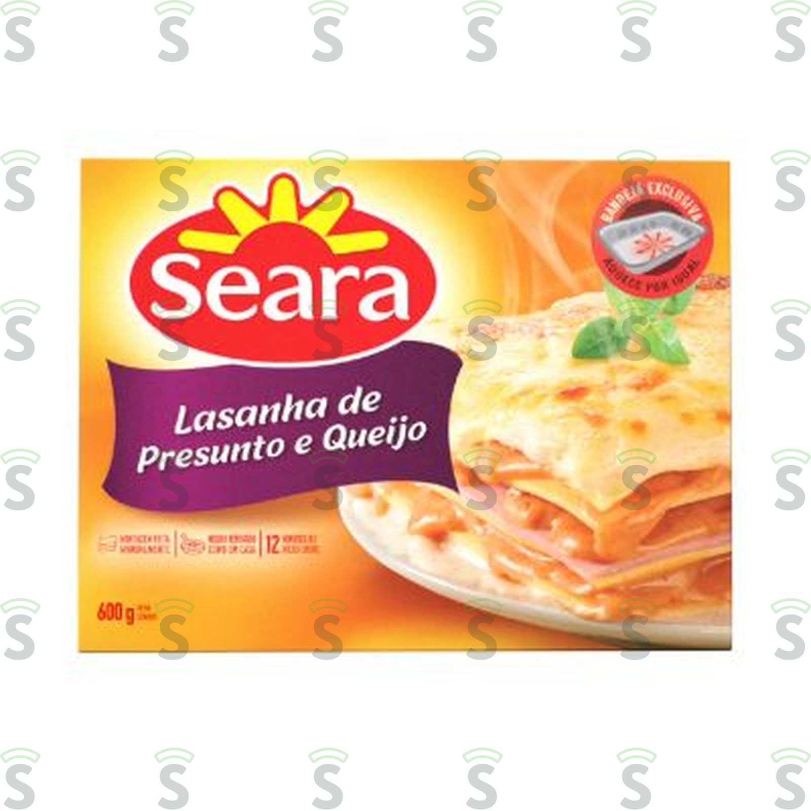 Lasanha Seara Presunto Queijo 600G