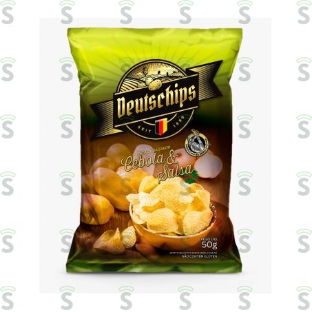  Deutschips-batata Onda 50g Cebola Salsa