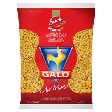 Massa Sêmola Galo 500g - Ave Maria