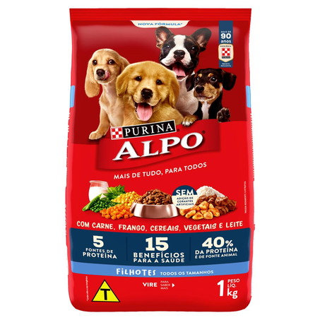Ração Alpo 1kg - Filhotes