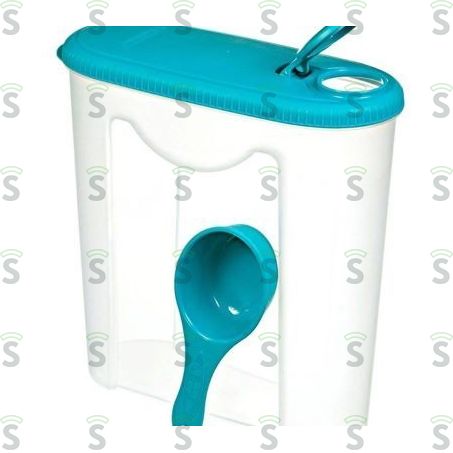  Porta Sabão Em Pó Sanremo Com Dosador Unidade 2,35 Litros Ref 267 1kg