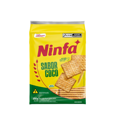Biscoito Ninfa 350g - Coco