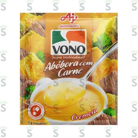  Sopa Vono Abóbora Com Carne 17g
