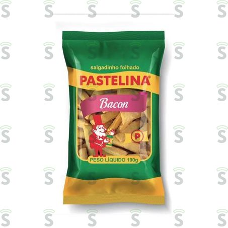  Pastelina Folhado 100gr Bacon