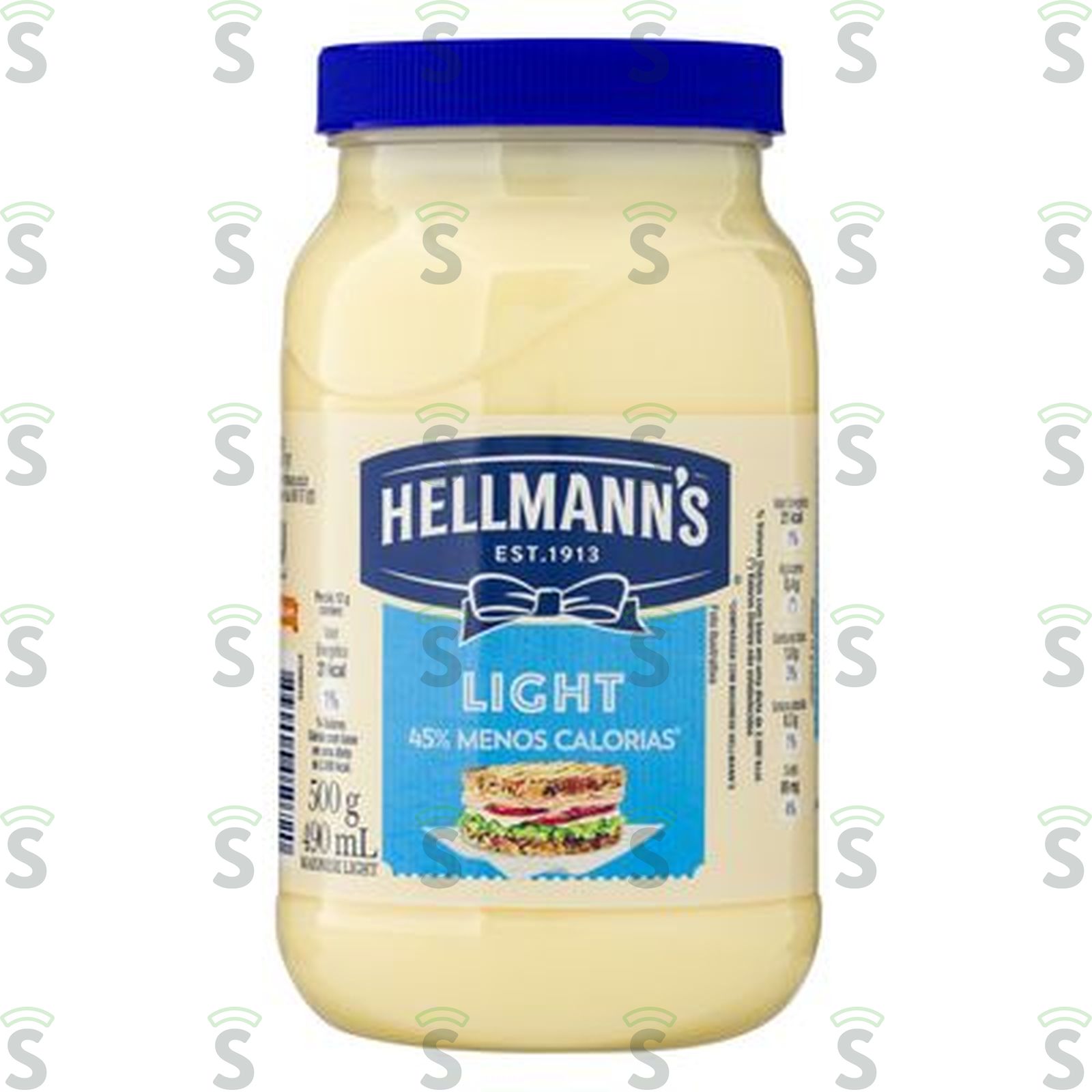 Hellmanns-maionese pet 500g light