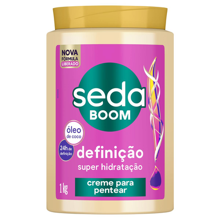 Creme para Pentear Seda 1kg - Boom - Definição