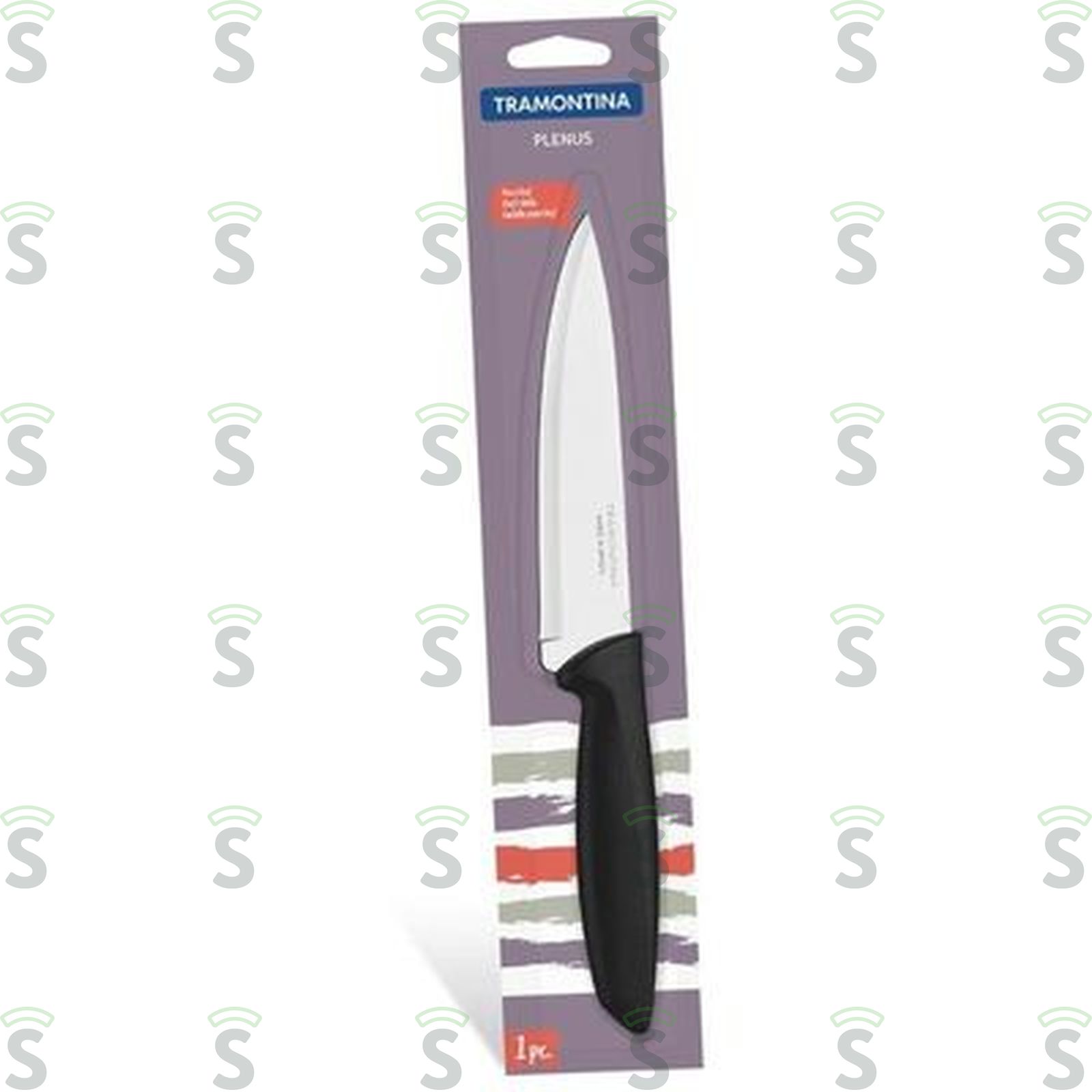 Faca Para Legume Tramontina Plenus Preta N3 1UN