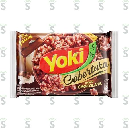  Yoki-popcorn Cobertura Chocolate 160g