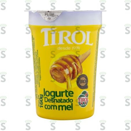  Tirol-iogurte 160g Desnatado C/mel