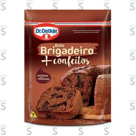  Mistura Bolo Dr.oetker Brigadeiro C/confeitos 300g