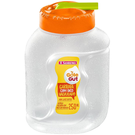 Garrafa Sanremo 250ml - Válvula com Bico - Ref. SR751/21 SR751/22